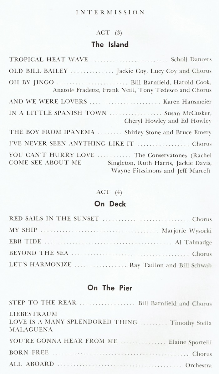 1968 Acts 3 & 4