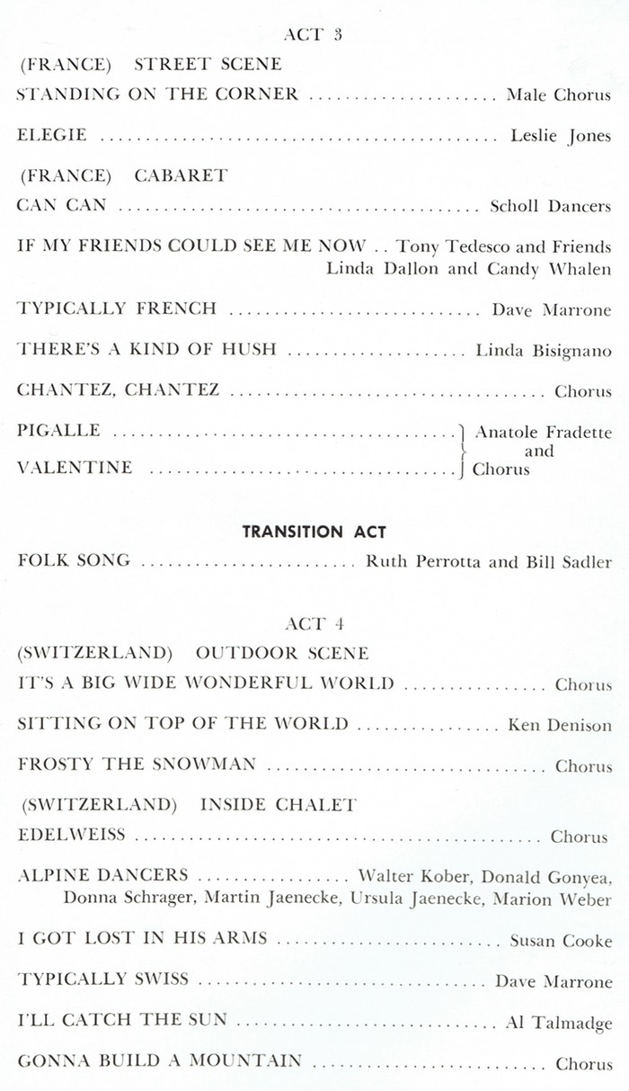 1970 Acts 3 & 4